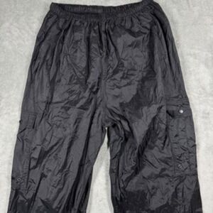 Stearns Dry Wear Men's 2XL Black Waterproof Mesh Lined Rain Pants‎